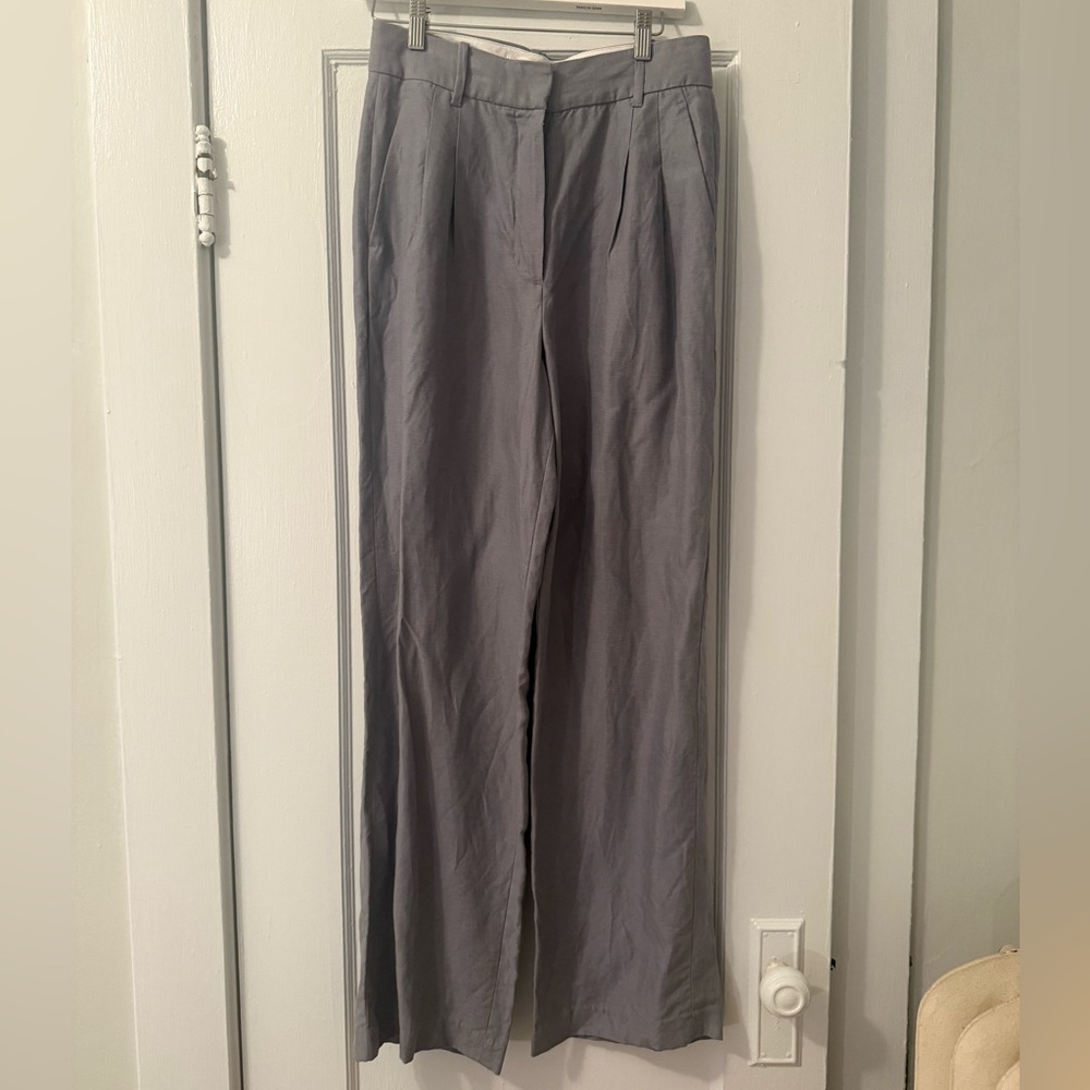 Wilfred Effortless Linen Pant in Gray